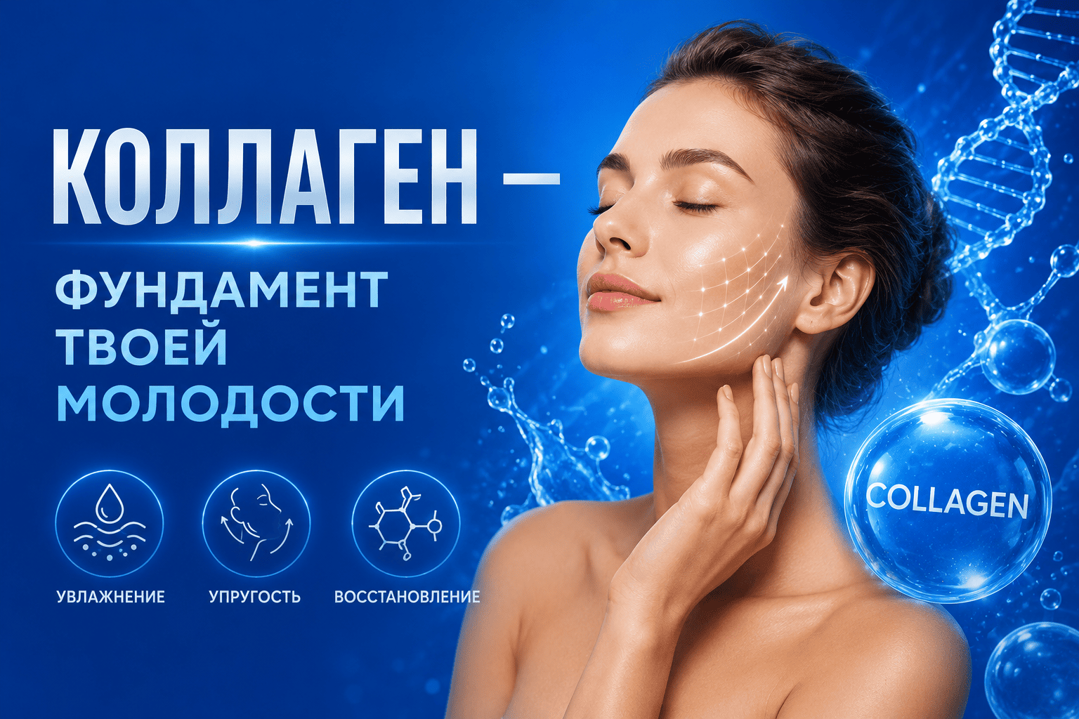 Коллаген — фундамент твоей молодости