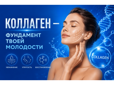 Коллаген — фундамент твоей молодости
